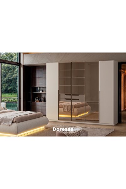 Doressa Living Marle Orta Reflekte Gardırop