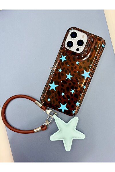 Go Aksesuar Iphone 16 Promax Uyumlu Shine MAVİ YILDIZ Charm Tasarımlı Oyuncak...