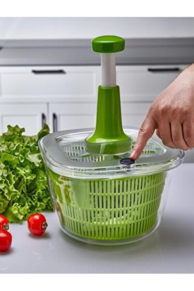 STEPORAX Pratik 6LT Manuel Sebze Kurutucu, Salata kurutucu, meyve yıkama (Sto...