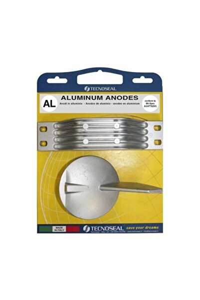 Tecnoseal Set de Anoduri (aluminiu Destinat Pentru: Apa Sarata/Bind Apa) Yama...