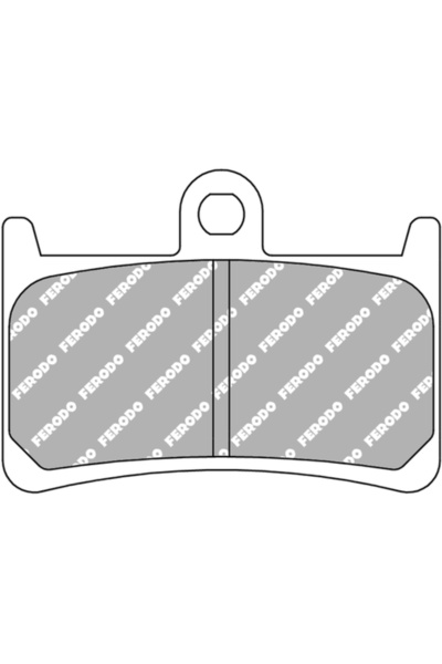 FERODO Placute de Frana Fata Traseu 4mm Yamaha Fjr FZ1 FZ6 Mt-01 Niken Tdm Tr...