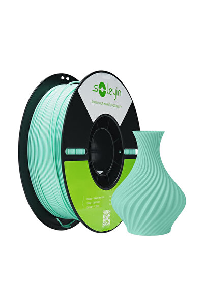 Creality Soleyin Ultra PLA Açık Yeşil Filament 1.75mm 1Kg (Light Green)