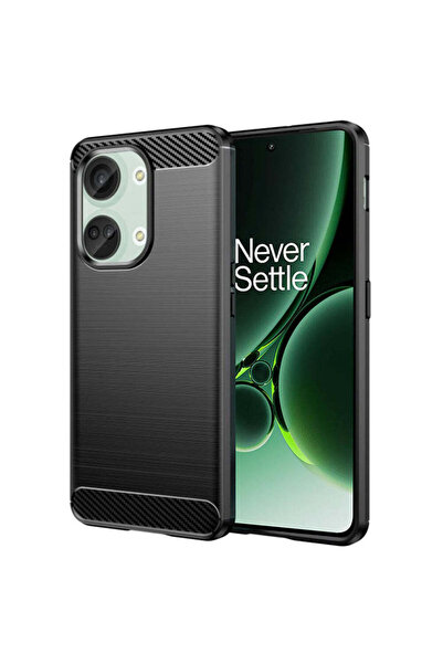 Techsuit Husă pentru OnePlus Nord 3, Silicon Carbon, albastru - negru