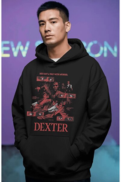 SEVBANO Legendary Series Dexter Front Printed Unisex Oversize Premium Hoodie