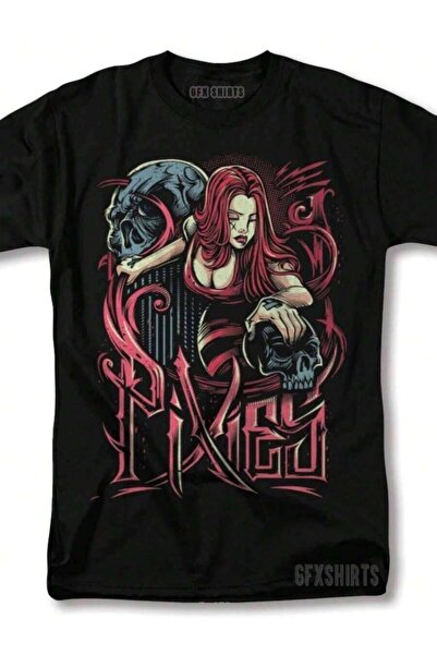 KYMC07 Pixies Shirt Punk Rock Merch Classic Retro Vntg Design-Shirt