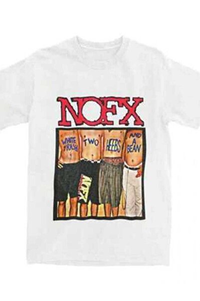 LİNA06 Nofx-Punk Rock Band T-Shirt For Men And Women, Oversized Streetwear Wi...