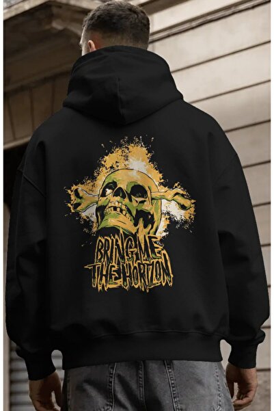 SEVBANO Bring Me The Horizon Rock Metal Music Group Hanorac premium oversize ...