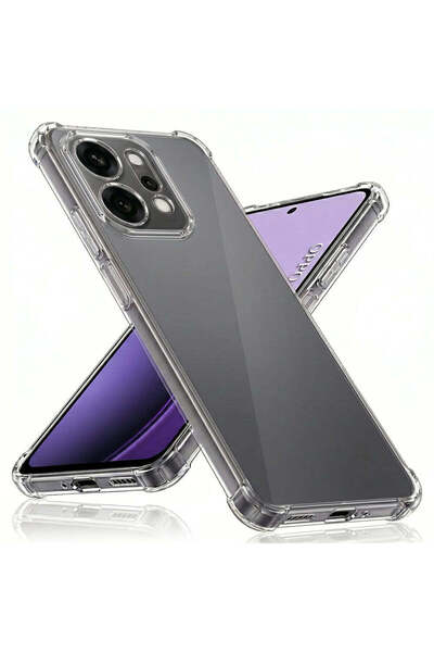 Techsuit Husă pentru OPPO Reno14 Pro, Antishoc, din silicon transparent - tra...