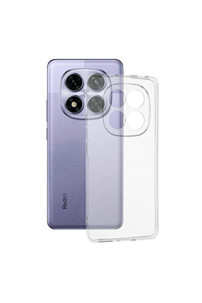 Techsuit Калъф за Xiaomi Redmi Note 14 Pro 5G, Прозрачен силиконов - прозрачен