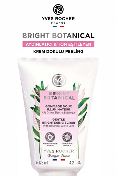 Yves Rocher Aydınlık & Pürüzsüzleştirici Etki: Leke Karşıtı Krem Dokulu Peeli...