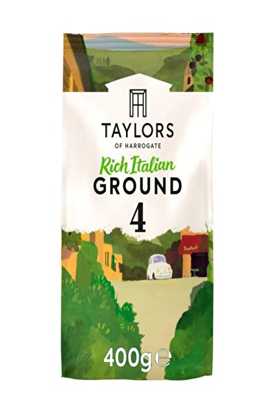 TAYLORS Cafea macinata Rich Italian, 100% Arabica, 400 gr