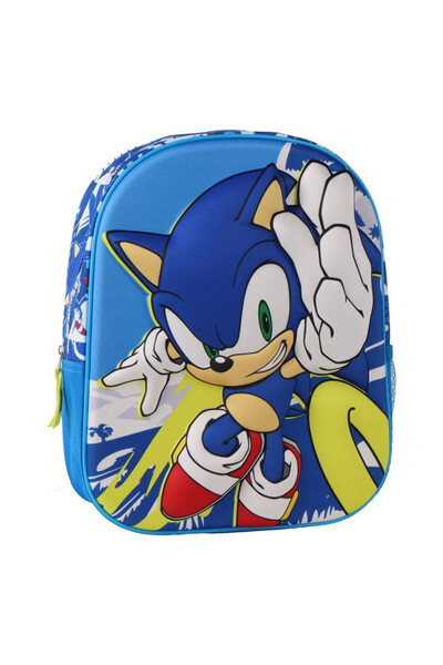 SONIC THE HEDGEHOG Sonic Ariciul Power Run Rucsac 3D, geantă 30 cm