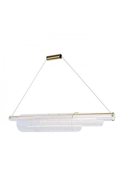 ٍSiera Light Linear Placement Chandelier - 25W - Glass Layers - 10671 P