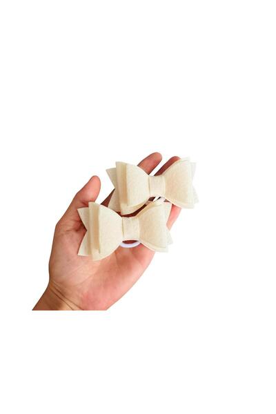 feltland Fundite de par din fetru rigid pentru fetite FELTLAND, set 2 buc, 8*...