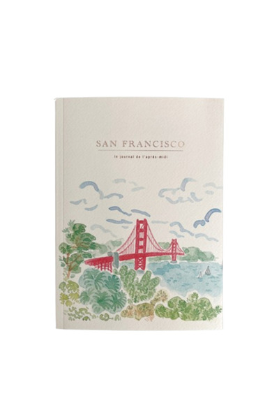 Pansy Daisy L'Après Travel Journal Travel Diary Notebook - San Francisco (Bri...