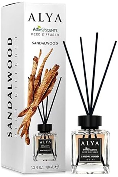 Yıldızan Albemo Sandalwood Bamboo Stick Room Fragrance - Sandalwood Scent 888483