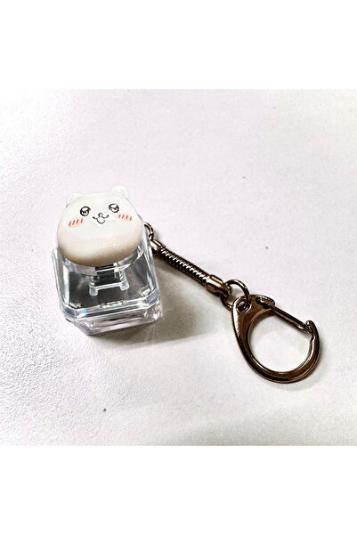 Choice3 CHIIKAWA 1keycap LED سلسلة مفاتيح بتصميم مخلب قطة لطيف، ألعاب فيدجيت،...