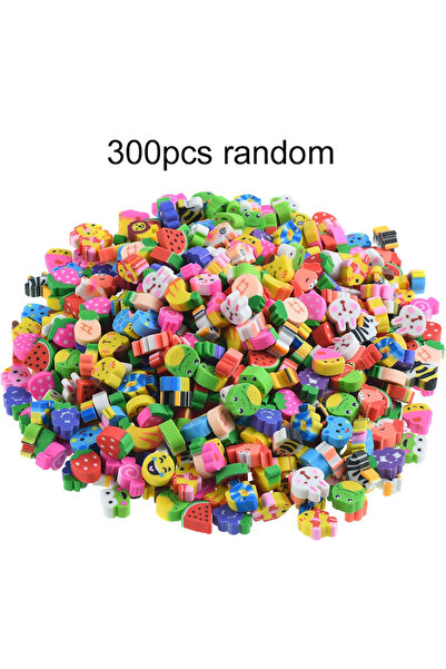 Choice 300pcs 100~500PCS Mini Eraser 1cm Cute Cartoon Pattern Office Supplies...