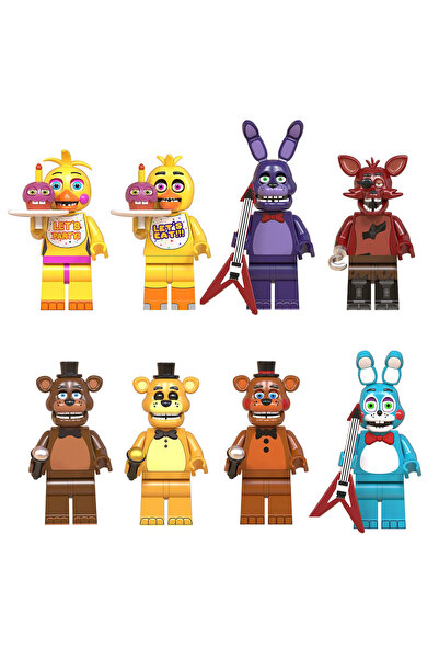 choice2 Bandai wm6074 NEW FNAF Nights Game Figure Mini Figures Building Block...