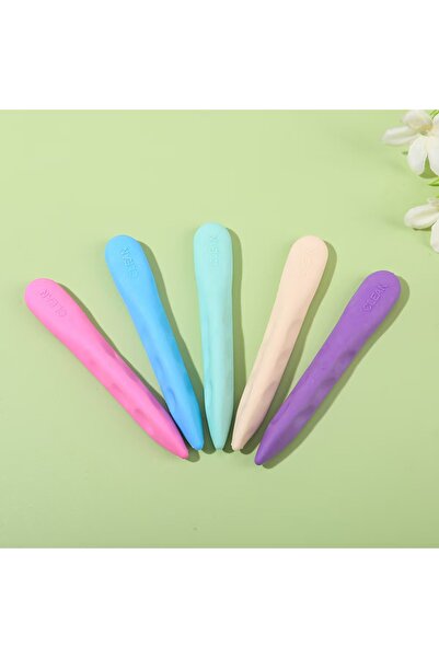 Choice Long 9.7CM 3-5PCS/Box Primary School Students Hole Eraser, Clean Large...