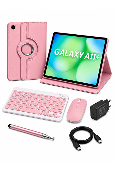 Samsung GALAXY TAB A11 Plus 6Gb 128Gb 11” İNÇ ( KALEM HEDİYE ) Kılıf Klavye M...