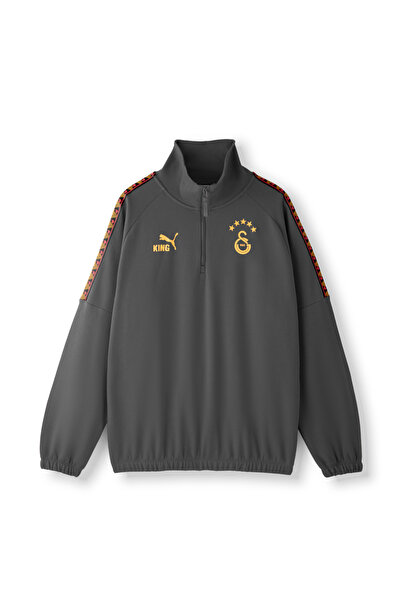 GSStore Galatasaray Puma 1/4 Fermuarlı Sweatshirt 78764519