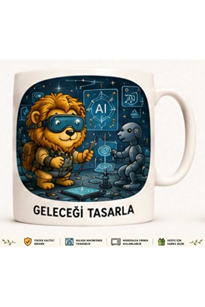 Rana İkra Art Design the Future of Lions Mug