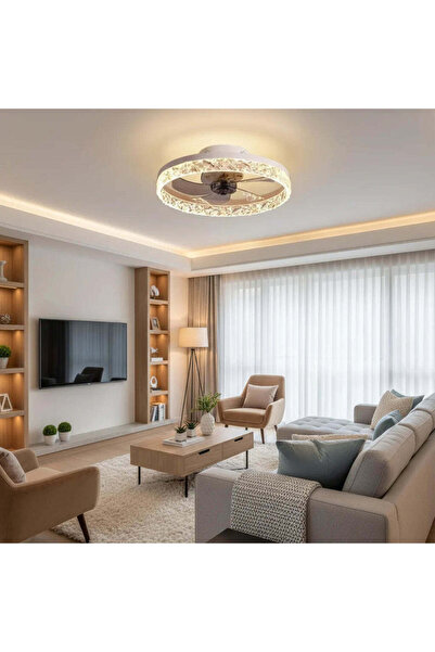 OEM LED полилей VEYA с дистанционно управление, 38W, D50см, студена/неутрална...