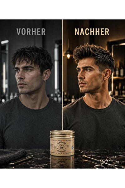 BANDİDO Baniduo Fiber Hair Wax Strong Hold Matte Finish (Spider Fiber for Professional Styling)