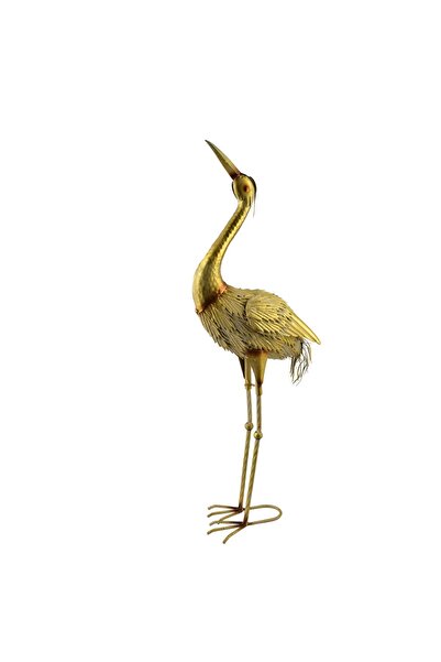 MONDEX Figurină decorativă metalică Cedric 35x20x76 verde 1 buc.