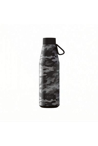 Estia Home Art ΕΣΤΙΑ ΘΕΡΜΟΣ ΦΛΟΥ ΣΕΪΒ ΤΟ ΑΙΓΑΙΟ 500ml ΣΚΟΥΡΟ ΚΑΜΟ