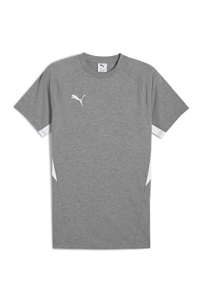 Puma Αθλητικό T-Shirt - Γκρι - Κανονική εφαρμογή