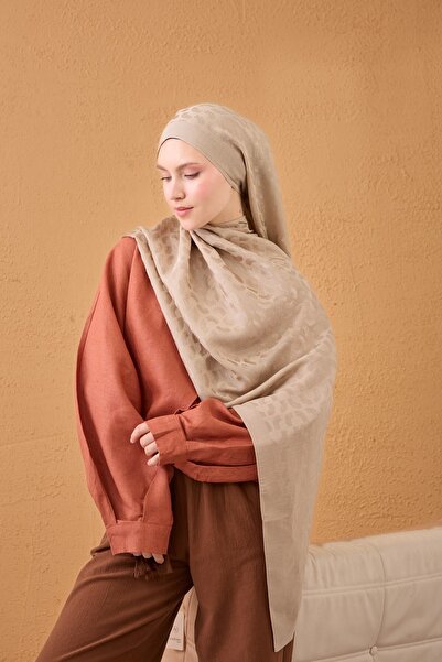 Silk Home Naia Cotton Shawl Lune Beige