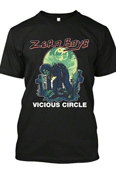 2BIR NEW! Popular Zero Boys Vicious Circle Hard Music Art T-Shirt Size S-4XL