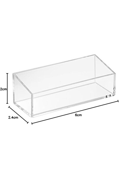 Interdesign iDesign Clarity Plastic Drawer Organizer, Cosmetic Storage Contai...