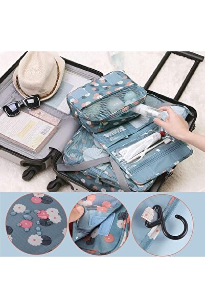 eWINNER Portable Hanging Toiletry Kit Clear Wash Travel Bag Women Organizer P...