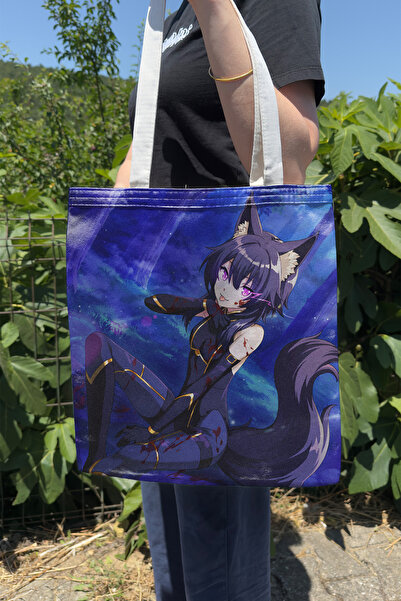 ZipZap The Eminence in Shadow V5 Summer Winter Double-Sided Canvas Print Tote...