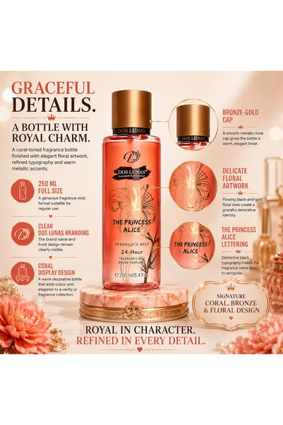 DOS LUNAS Cosmetics Dos Lunas Fragrance Mist The Princess Alice 250 ml
