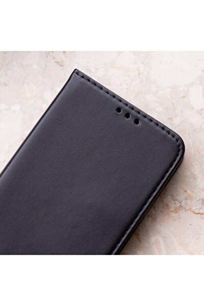 bzstore Husă pentru Samsung Galaxy A06, tip carte, neagră.
