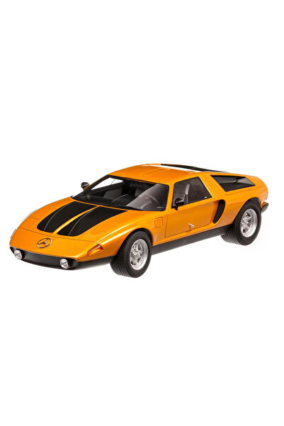 Bos Sigilat- C111-II 1970 Portocaliu Metalizat- Scara 1:18- BoS-Models