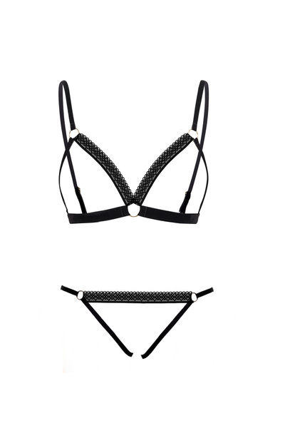 Simi Underwear Harness Kadın Bantlı Takım
