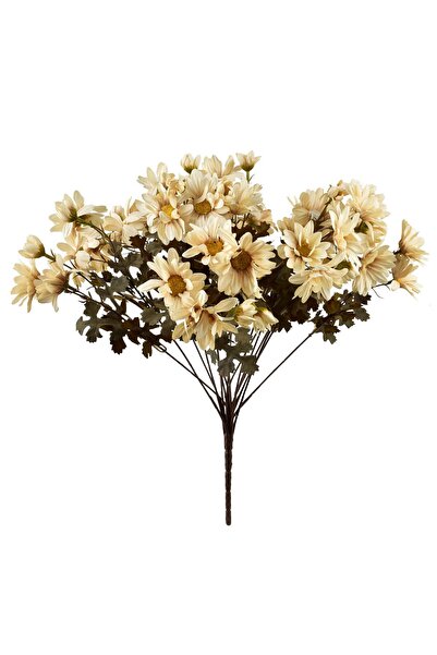 MONDEX Buchet de flori artificiale din plastic Viridis Margarettki 45cm alb 1...