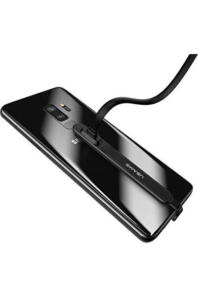 Usams Καλώδιο USB 2.0 USB-A αρσενικό Μαύρο 1,5μ SJ236TC01