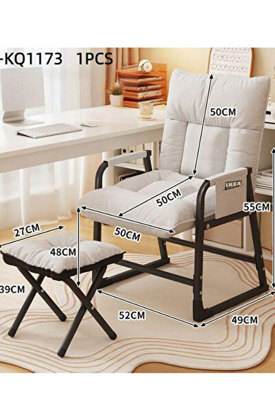 Generic Chair Cushion - White