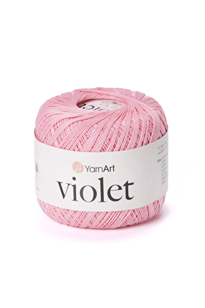 Yarnart Violet Pudra Koton Merserize Dantel Örgü İpi 6313