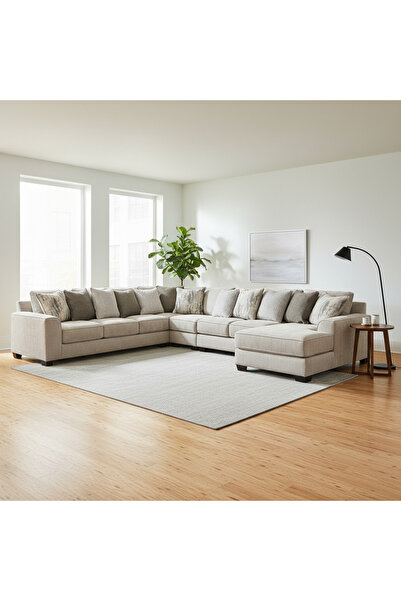 Ashley Furniture أرديلسي أريكة مكونة من 5 قطع مع كرسي استرخاء