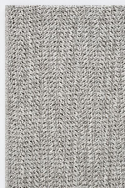 Ellya Home Jutte Gri Jüt Sisal Halı Doğal Hasır Dokulu Modern Dokuma Halı Sal...