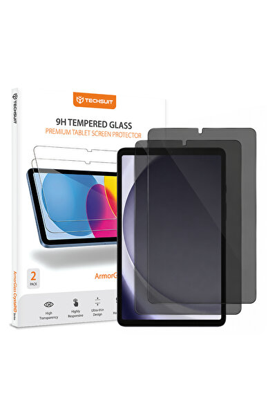 Techsuit - ArmorGlass CrystalHD (2 pack) - Samsung Galaxy Tab A9/ A11 - Priva...