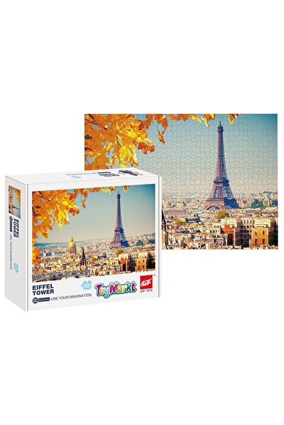 OEM Παζλ 1000 τεμ Πύργος Αιφελ 25x20x5cm ToyMarkt 891773