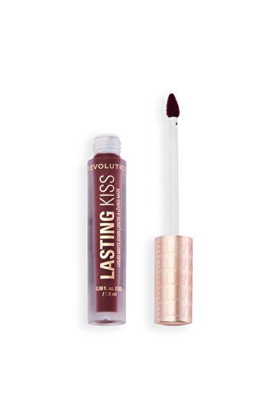 Revolution Lasting Kiss Liquid Lipstick Drama Pink